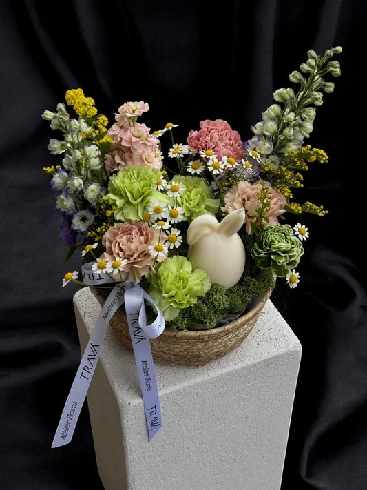 Aranjament de Paste de la floraria TRAVA Oradea