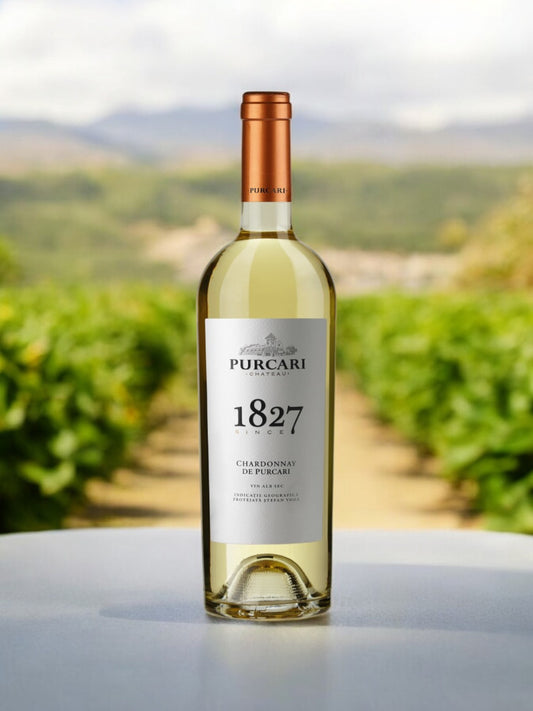 Vin Alb Sec Purcari Chardonnay 0.75L TRAVÁ Atelier Floral